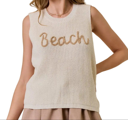 “Beach” Tank
